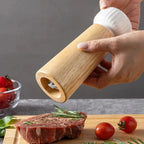 Macina Pepe in Ceramica e Legno Evelyn – Mulino Manuale per Spezie