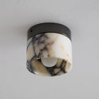 Lampada da soffitto rotonda in marmo Ivinir