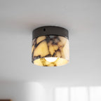 Lampada da soffitto rotonda in marmo Ivinir