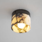 Lampada da soffitto rotonda in marmo Ivinir