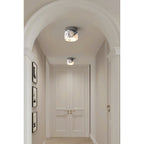 Lampada da soffitto rotonda in marmo Ivinir
