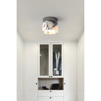Lampada da soffitto rotonda in marmo Ivinir