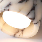 Lampada da soffitto rotonda in marmo Ivinir