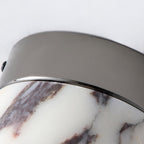 Lampada da soffitto rotonda in marmo Ivinir