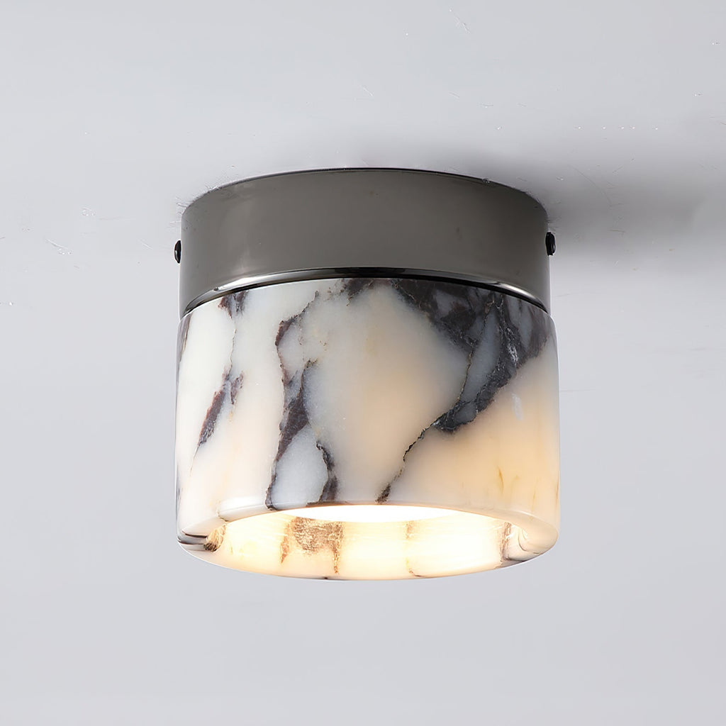 Lampada da soffitto rotonda in marmo Ivinir