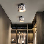 Lampada da soffitto rotonda in marmo Ivinir