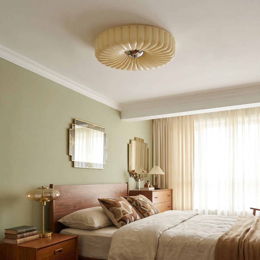 Lampada da soffitto Willa in vetro