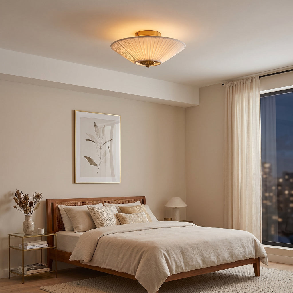 Lampada da soffitto a pieghe Stefanie