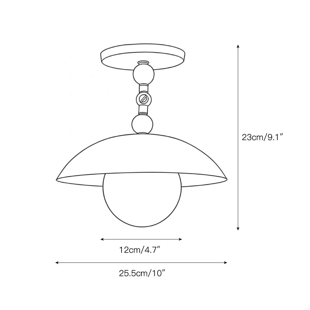 Lampada da soffitto Marie Petite Surface