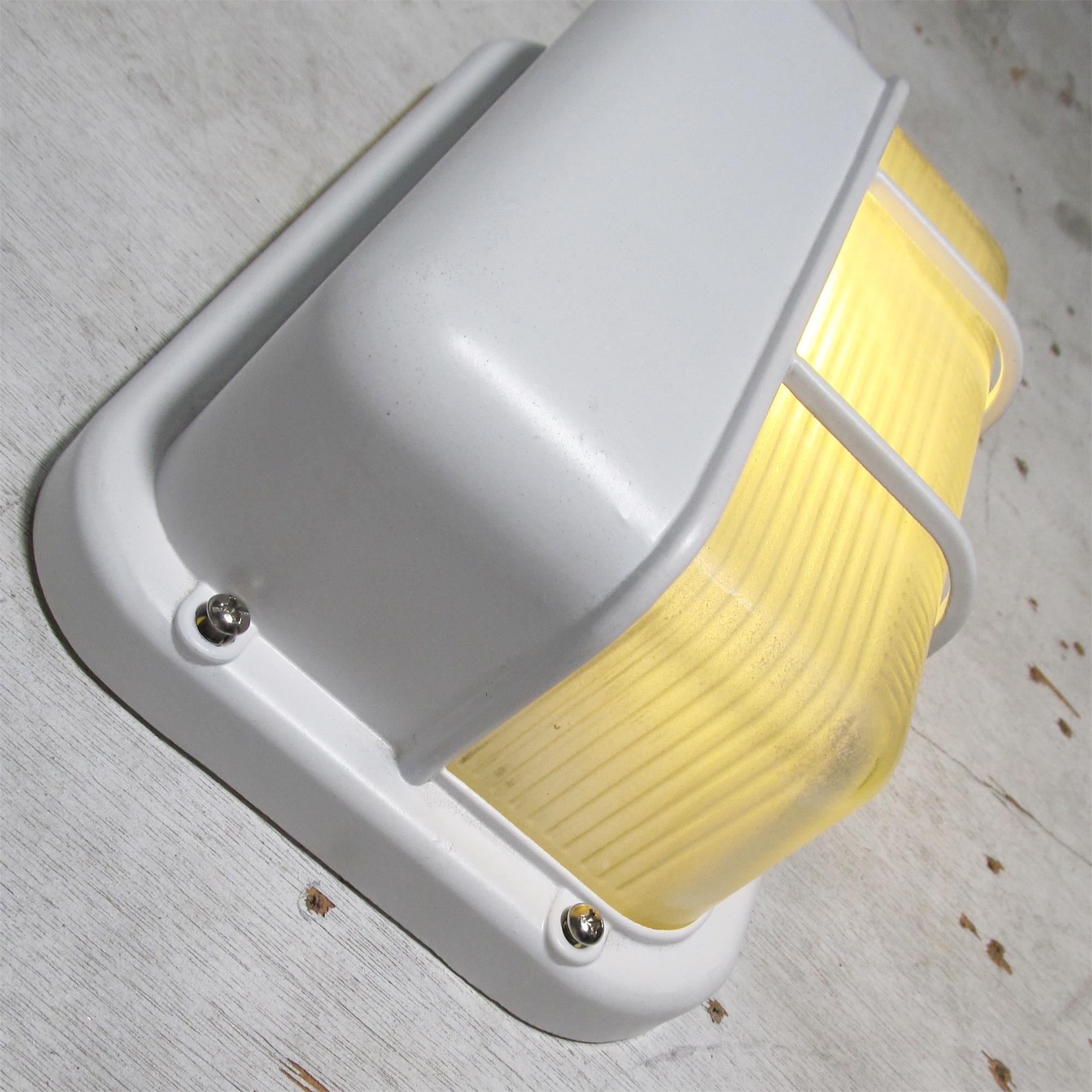 Lampada da Parete Olcarila Vintage in Vetro per Esterni