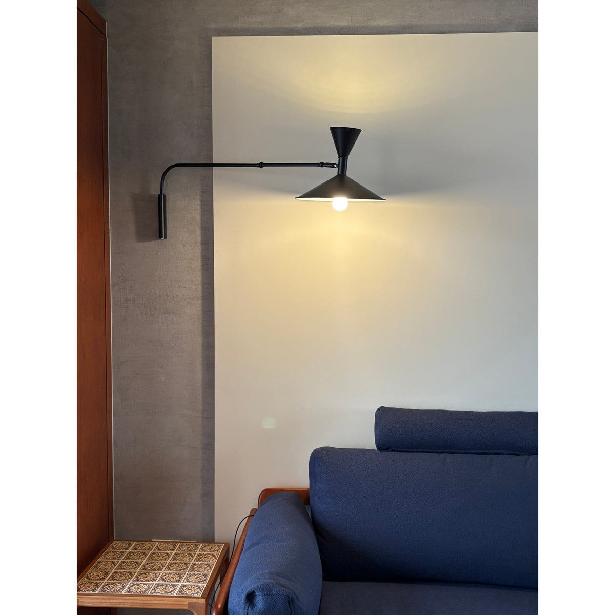 Applique Plug-in con Braccio Swing Marseille