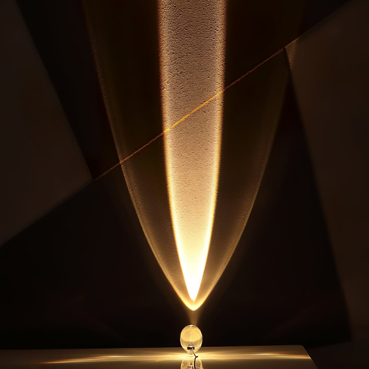 Lampada da Tavolo Proiettore Marsman Crystal Eye