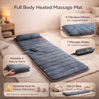 Materasso Massaggiante Elettrico – Massaggio Completo del Corpo con Calore