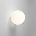 Applique da Parete LED a Globo in Vetro Satinato Moderno 1 Luce