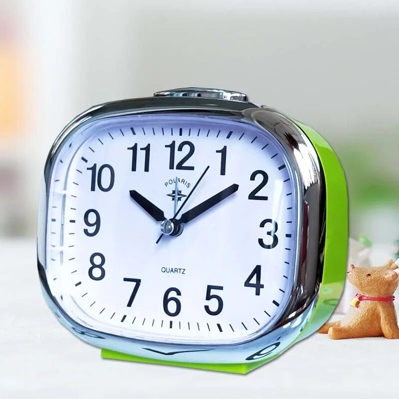 TimeEase - Orologio sveglia silenzioso con luce notturna e funzione snooze
