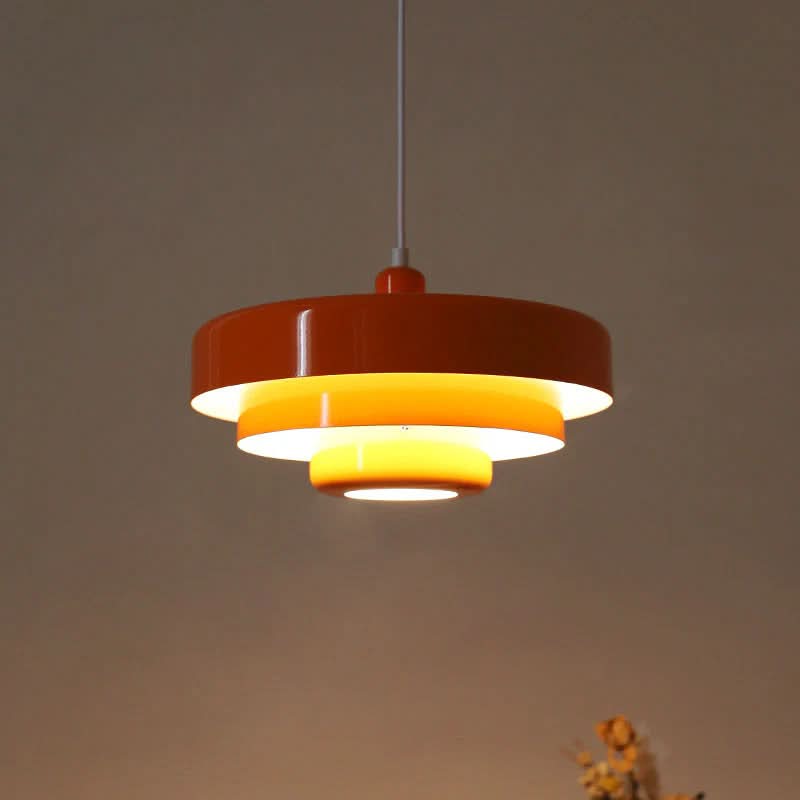 Lampadario in Ferro Medievale Retro a Tre Livelli