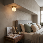 Lampada da soffitto Melange Alabastro