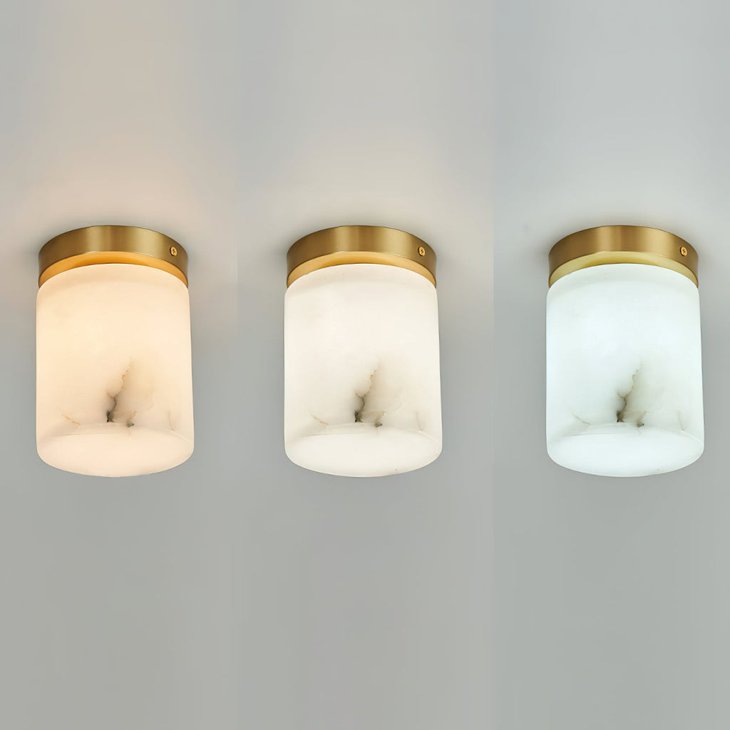 Lampada da soffitto Melange Alabastro