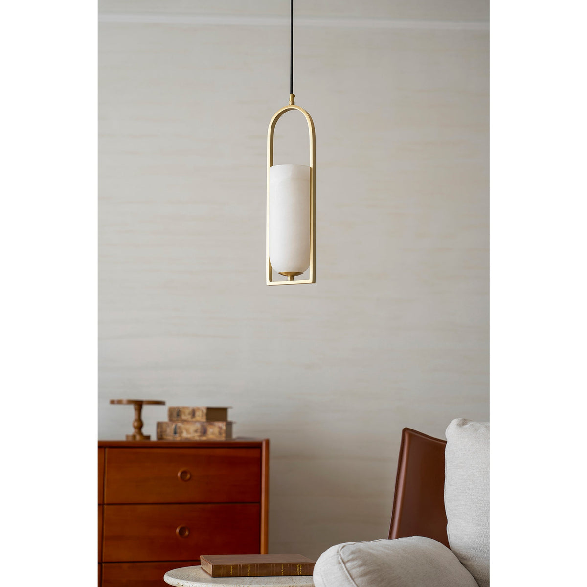 Lampada a sospensione Haven Alabaster