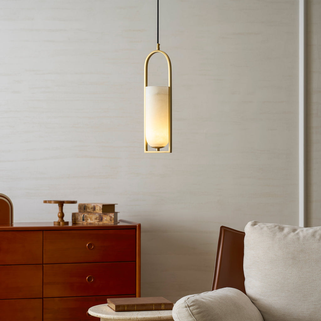 Lampada a sospensione Haven Alabaster