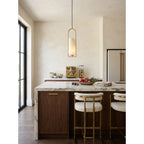Lampada a sospensione Haven Alabaster