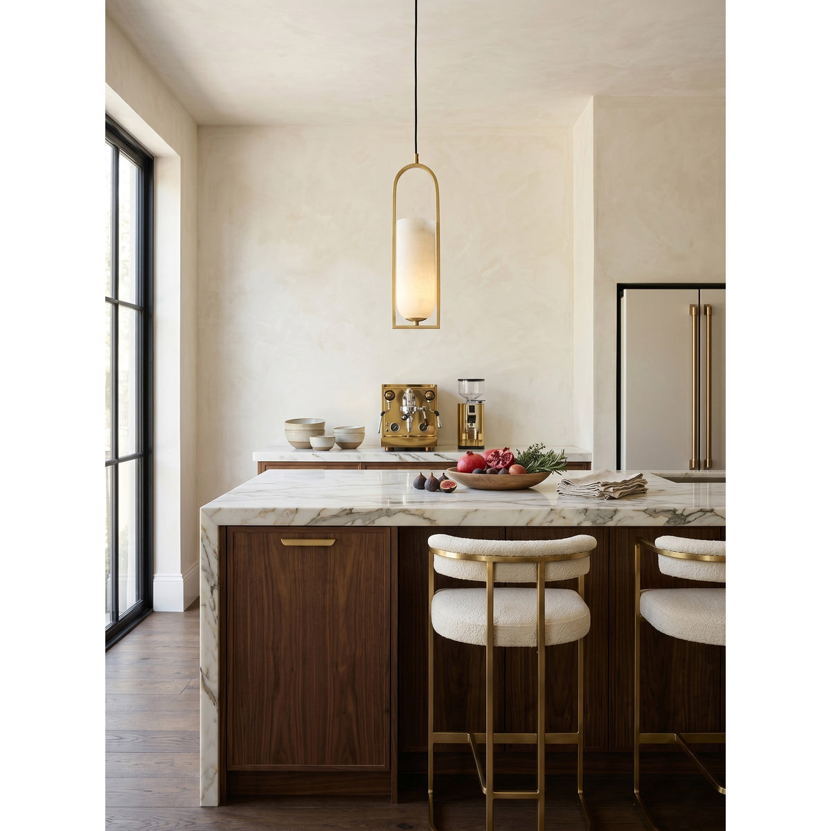 Lampada a sospensione Haven Alabaster
