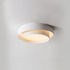 Arisha Lampada da Soffitto con Doppio Anello a Forma Cilindrica