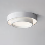Arisha Lampada da Soffitto con Doppio Anello a Forma Cilindrica