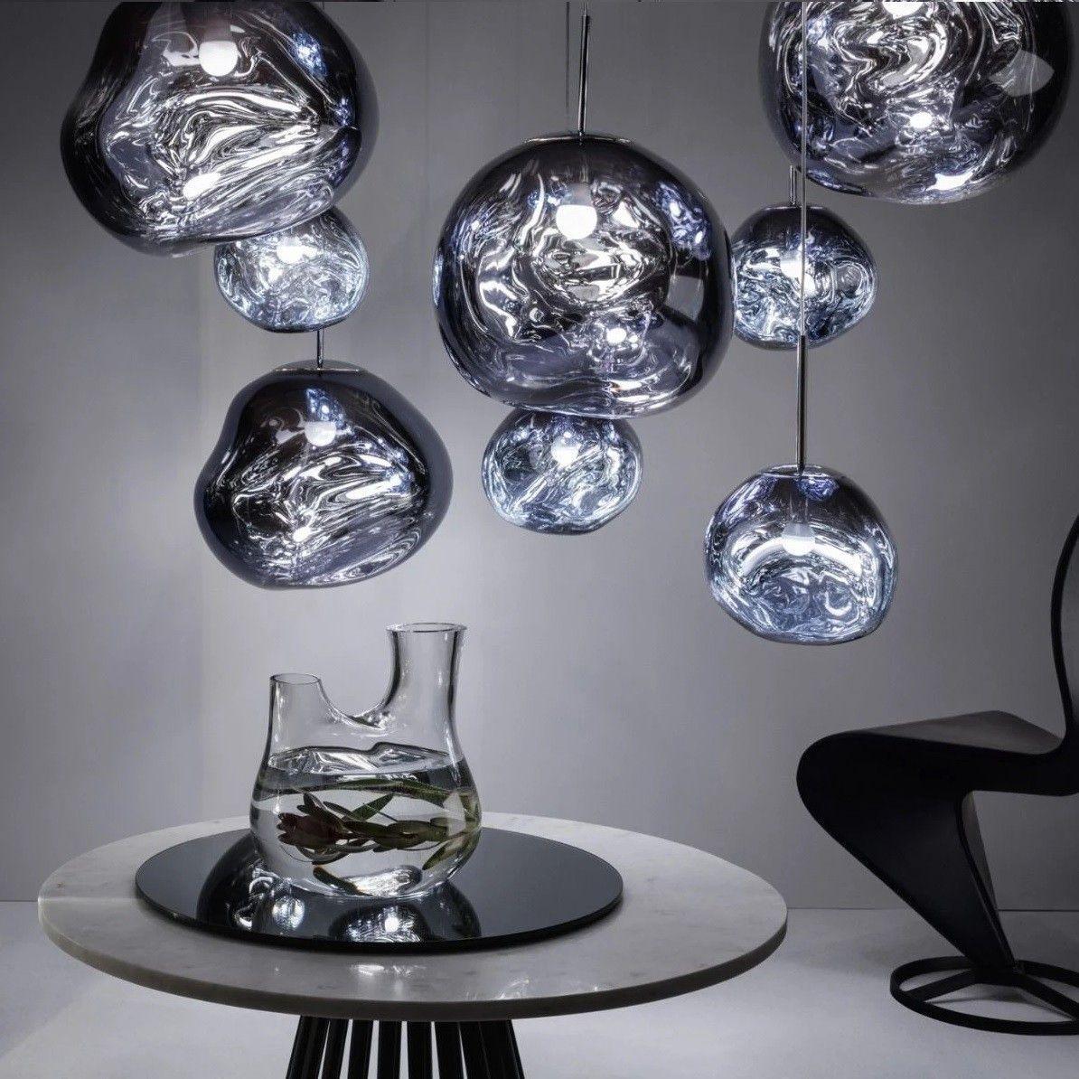 Lampada a sospensione Multi Lava Rotonda