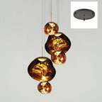 Lampada a sospensione Multi Lava Rotonda
