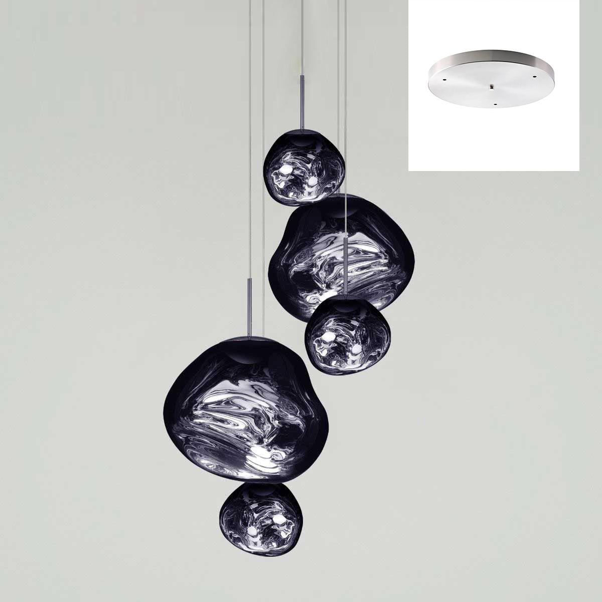 Lampada a sospensione Multi Lava Rotonda