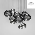 Lampada a sospensione Multi Lava Rotonda