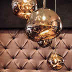 Lampada a sospensione multi-flame | Design scultoreo Melt