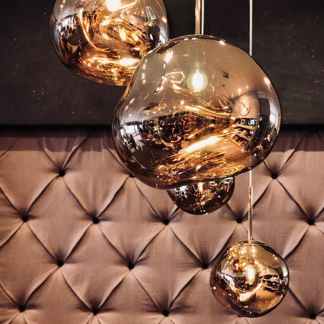 Lampada a sospensione multi-flame | Design scultoreo Melt