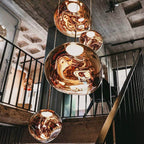Lampada a sospensione multi-flame | Design scultoreo Melt