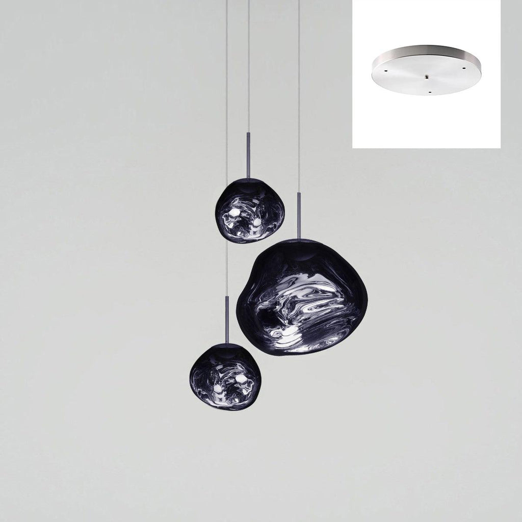 Lampada a sospensione Multi Lava Rotonda