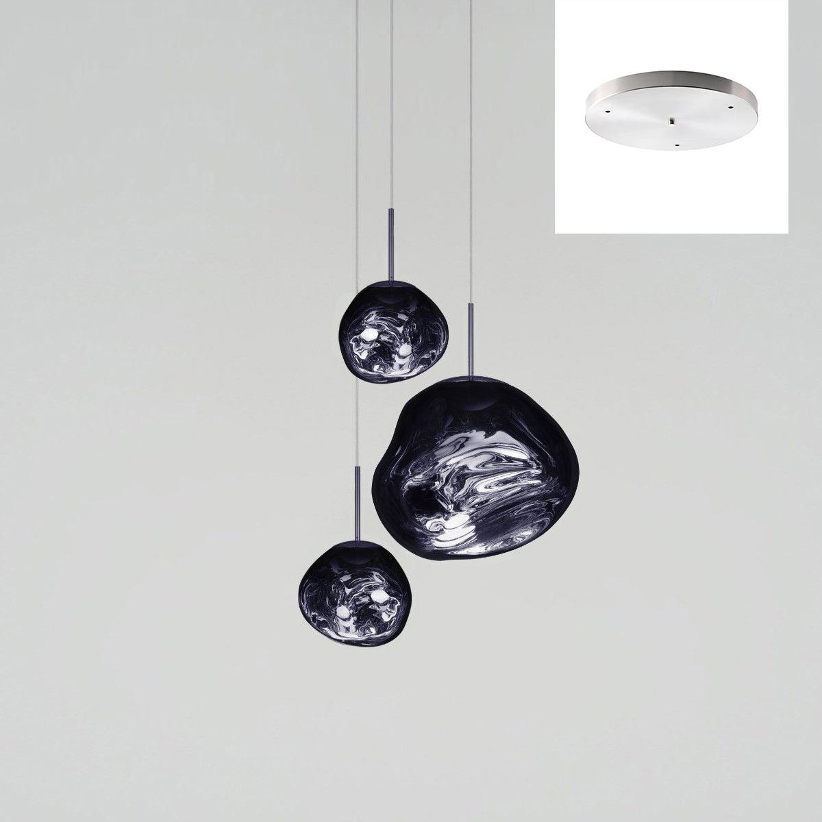 Lampada a sospensione Multi Lava Rotonda