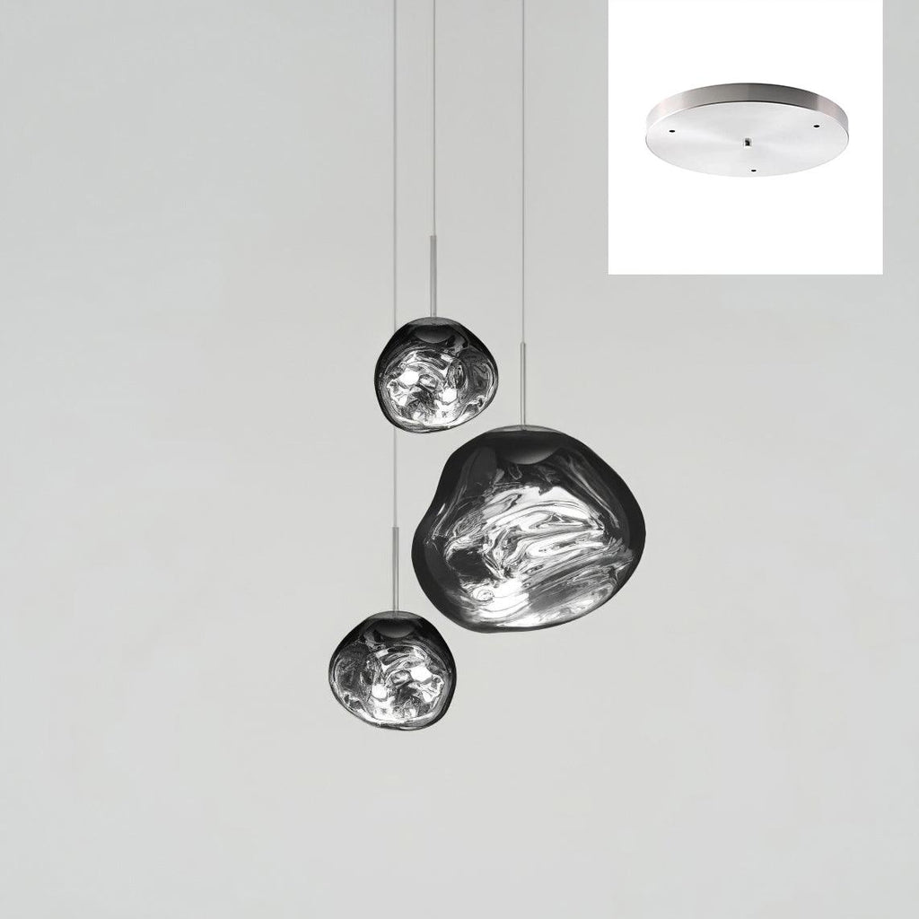 Lampada a sospensione Multi Lava Rotonda