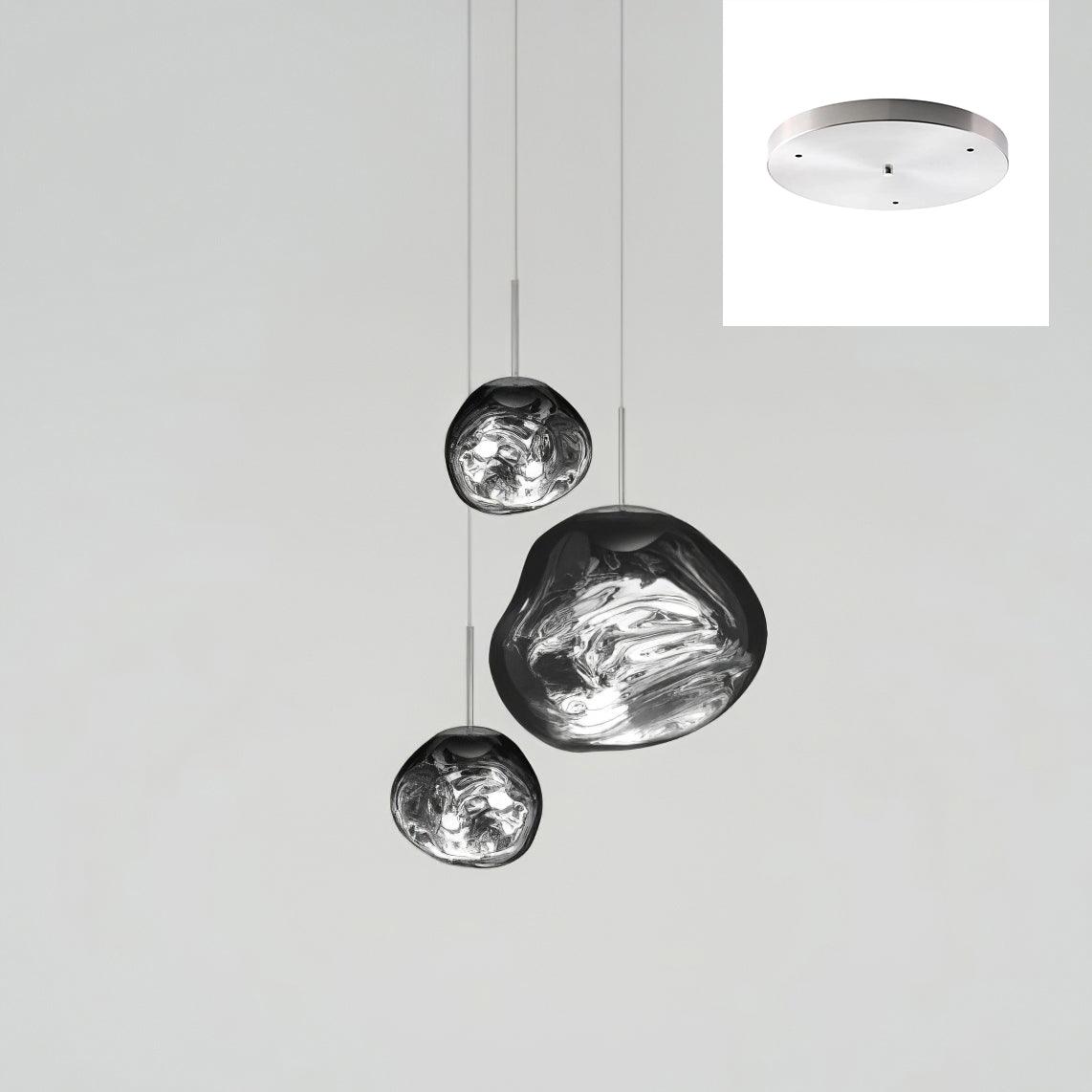 Lampada a sospensione Multi Lava Rotonda