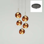 Lampada a sospensione Multi Lava Rotonda