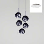 Lampada a sospensione Multi Lava Rotonda