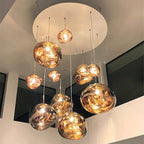 Lampada a sospensione Multi Lava Rotonda