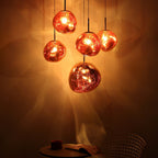 Lampada a sospensione Multi Lava Rotonda