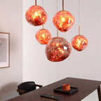 Lampada a sospensione Multi Lava Rotonda