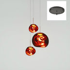 Lampada a sospensione Multi Lava Rotonda