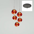 Lampada a sospensione Multi Lava Rotonda
