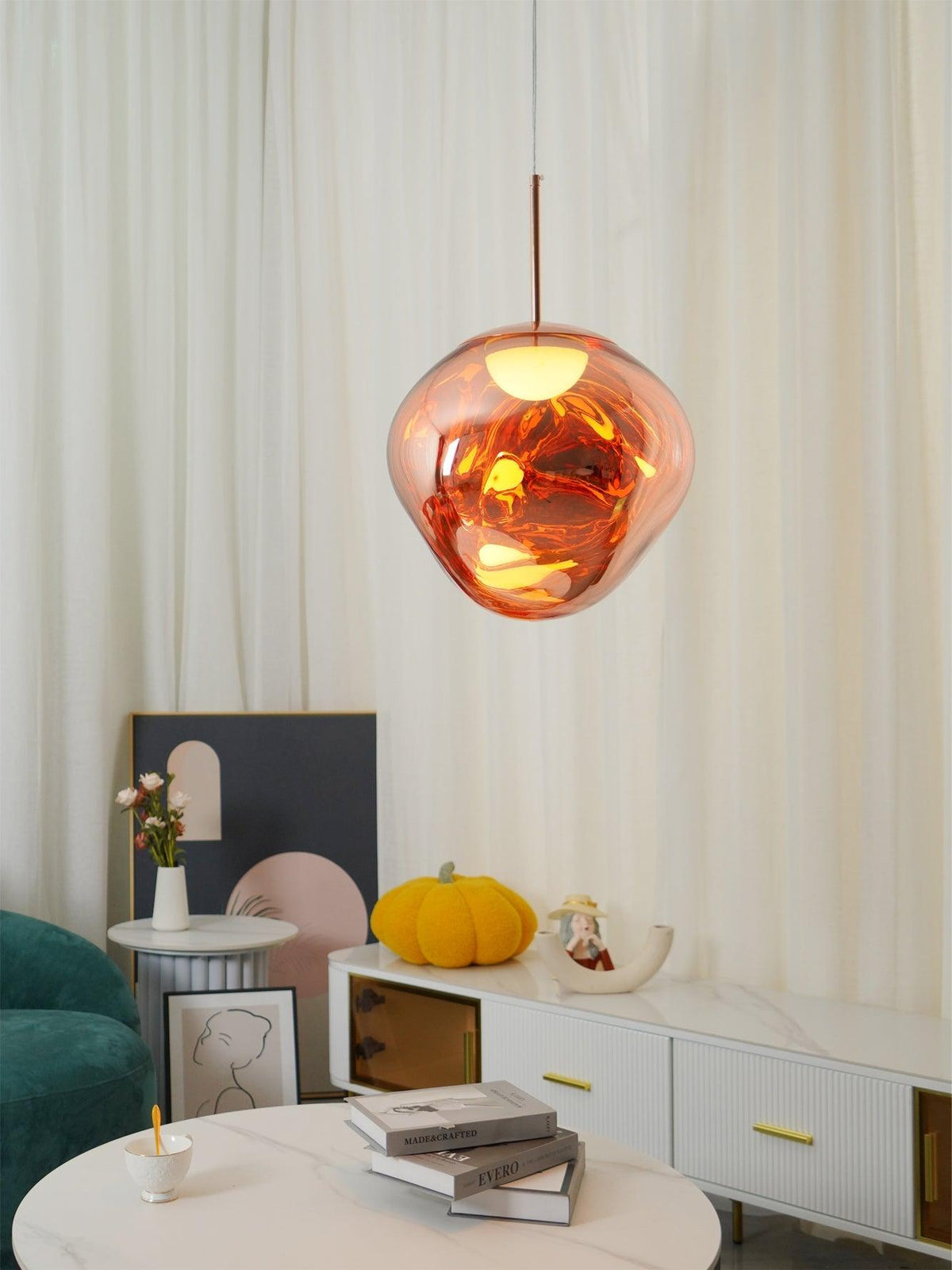 Lampada a sospensione Multi Lava Rotonda