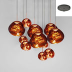 Lampada a sospensione Multi Lava Rotonda