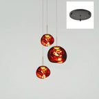 Lampada a sospensione Multi Lava Rotonda