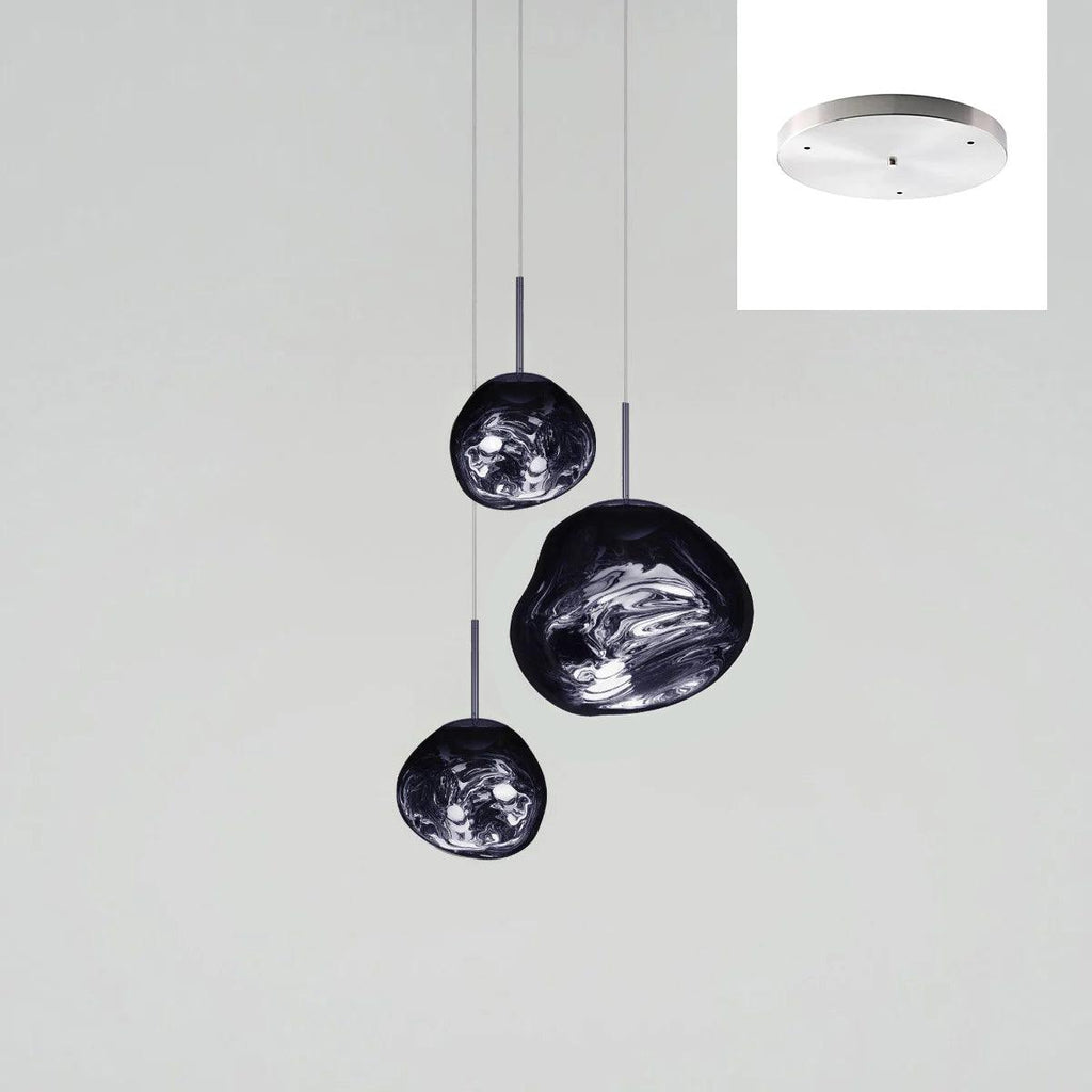 Lampada a sospensione Multi Lava Rotonda